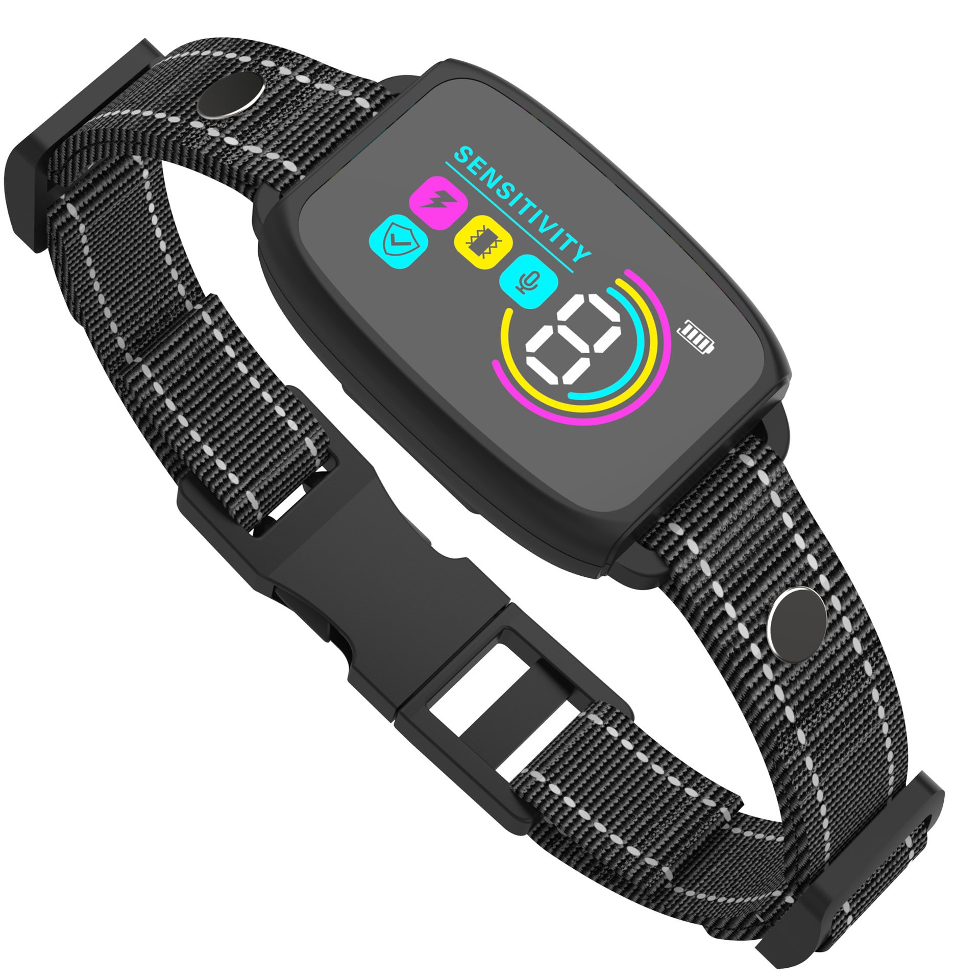 Smart Automatic Anti Barking Dog Collar Rechargeable Bark Stopper Stop Barking HD Digital Display IP67 Waterproof Collar For Dogs Pet Products Smart Automatic Anti Barking Dog Collar Rechargeable Bark Stopper Stop Barking HD Digital Display IP67 Waterproof Collar For Dogs Pet Products