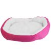 Pet Dog Bed Soft Warm Fleece Puppy Cat Bed Dog Cozy Nest Sofa Bed Cushion For S/M Dog