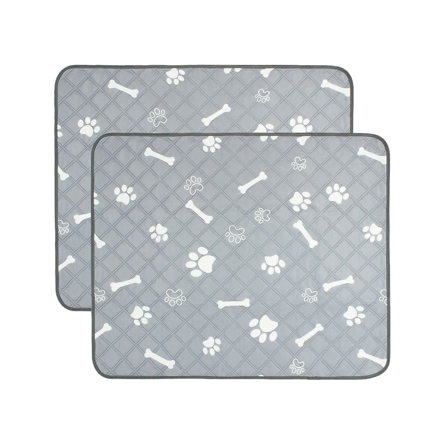 2Pcs Washable Pet Pee Pads For Puppy Kittens Dogs Cats Reusable Potty Mats Machine Washable 2Pcs Washable Pet Pee Pads For Puppy Kittens Dogs Cats Reusable Potty Mats Machine Washable